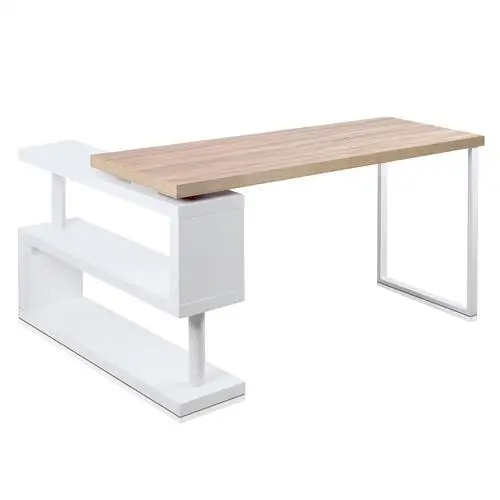 rotary corner desk