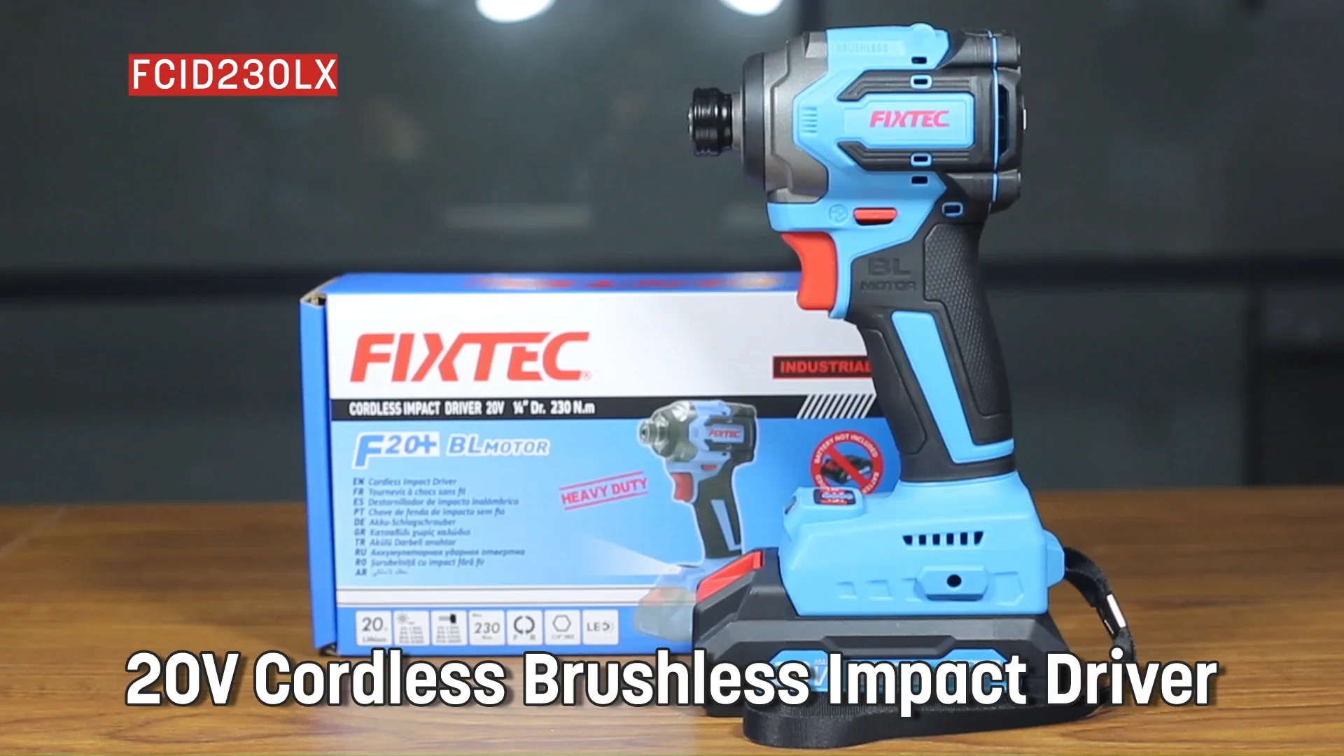 Fixtec 20v Cordless Brushless 1 4 Hexagon Socket Impact Driver 60 120