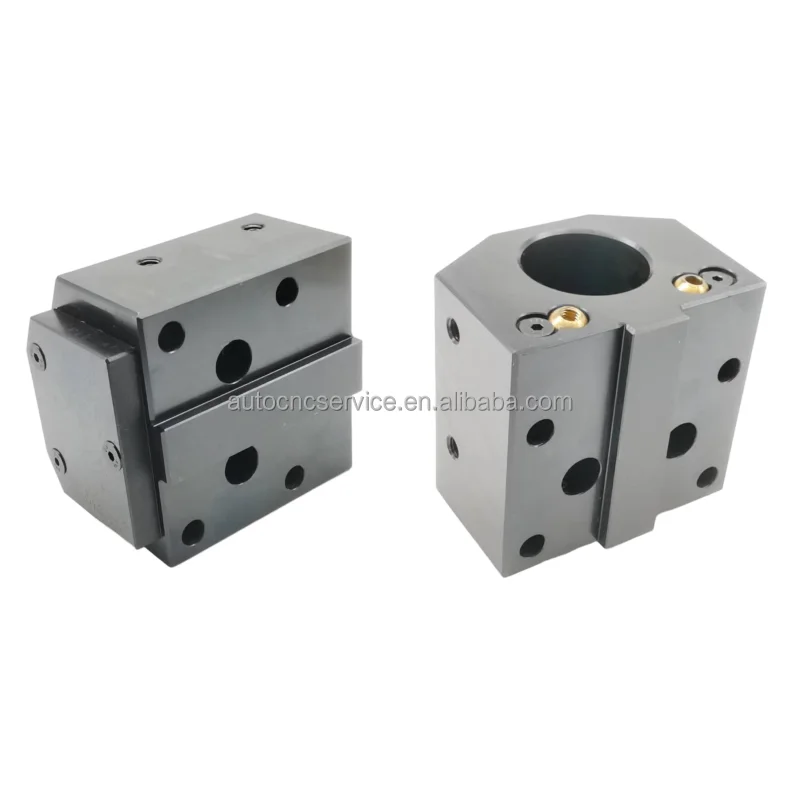 Holder Alat CNC Lathe Turret Tool Block, Presisi Tinggi untuk Mesin CNC