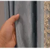 curtain with macrame