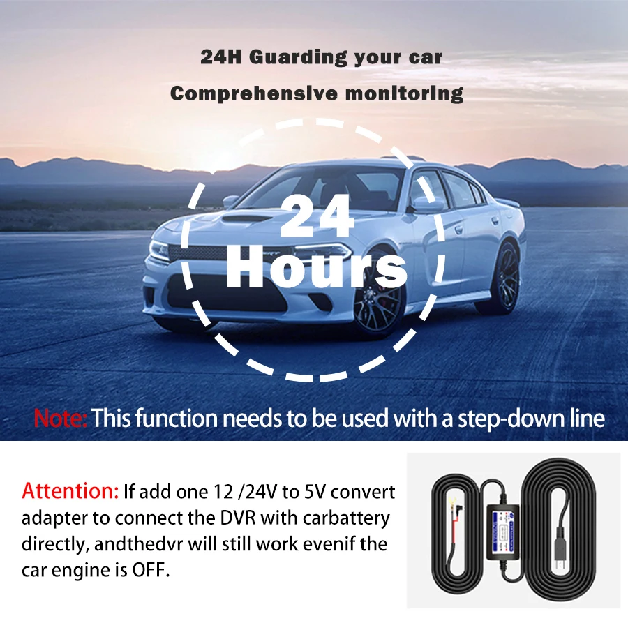 360 Degree Car Camera 4 Inch Dash Cam With G Sensor Dash Cam Front And