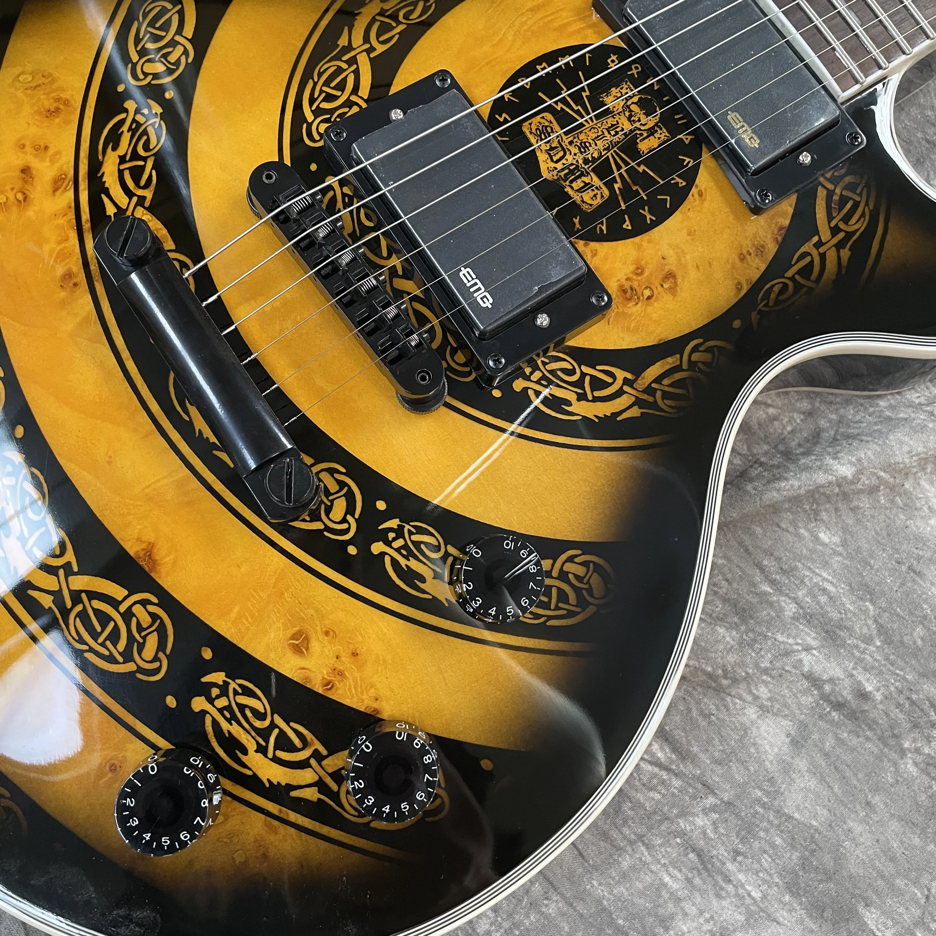 Alibaba.com: Zakk Wylde Audio Odin Viking Totem Style Electric