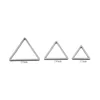 Stainless steel triangular frame