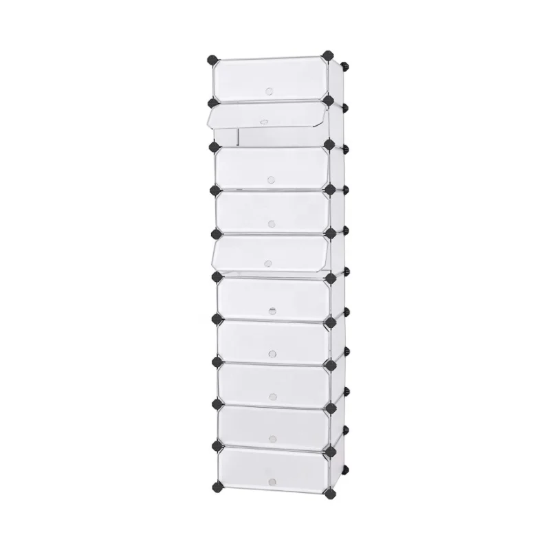 10 Layer Latest Cheap Modern Shoe Display Rack Stand Shelves Foldable Shoe Rack