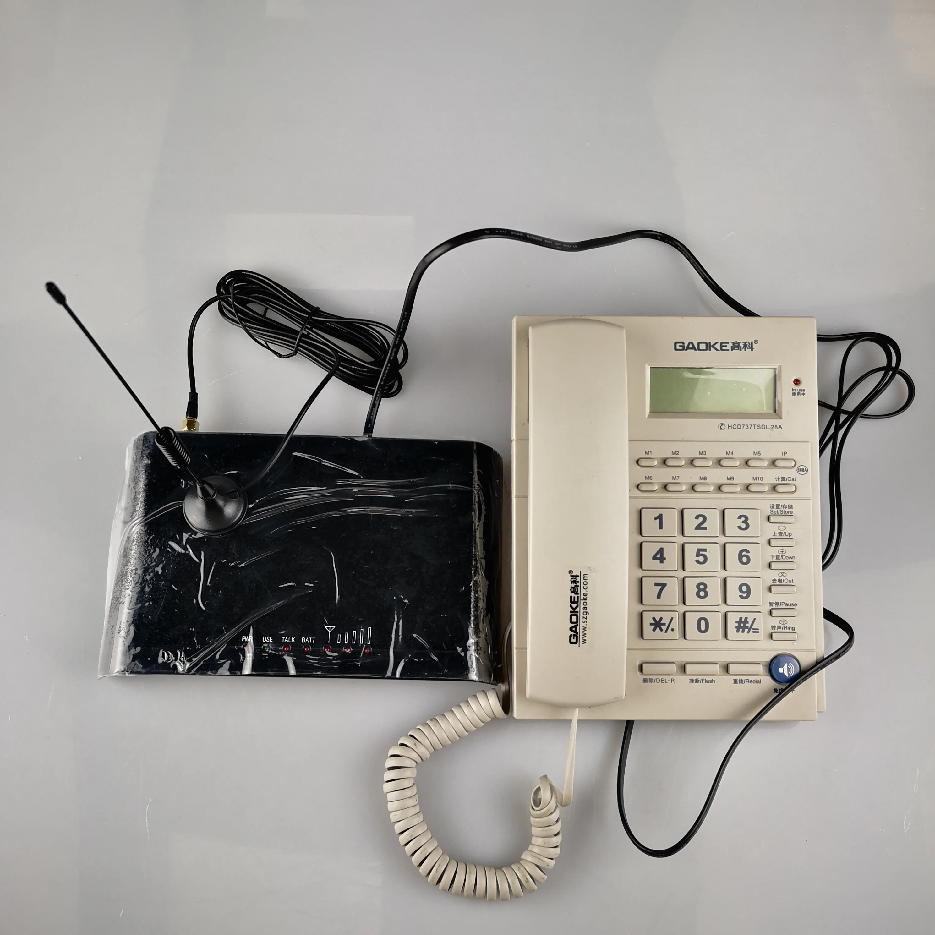 GSM SIM Card to Landline Converter 2 RJ-11, 2G GSM FWT 8848 - Cell