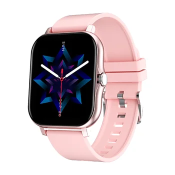 Silicone Metal Strap Smart Watch HD IPS Screen Dial Answer Call for Messages Push Sleep Heart Rate Blood Oxygen Monitoring