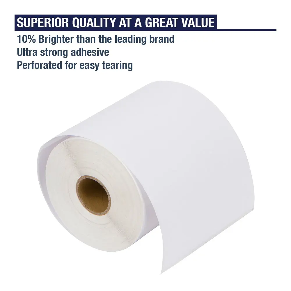6 Rollen DYMO 4XL Direkte Thermische Versandetiketten 4x6 1744907