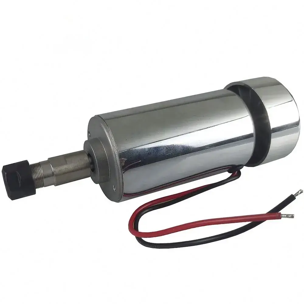 TEBAK High Speed 12-48V DC 400W 12000 Spindle Engraving Machine Spindle Motor Air-cooling Cnc Spindle Motor CNC Engraving ER11
