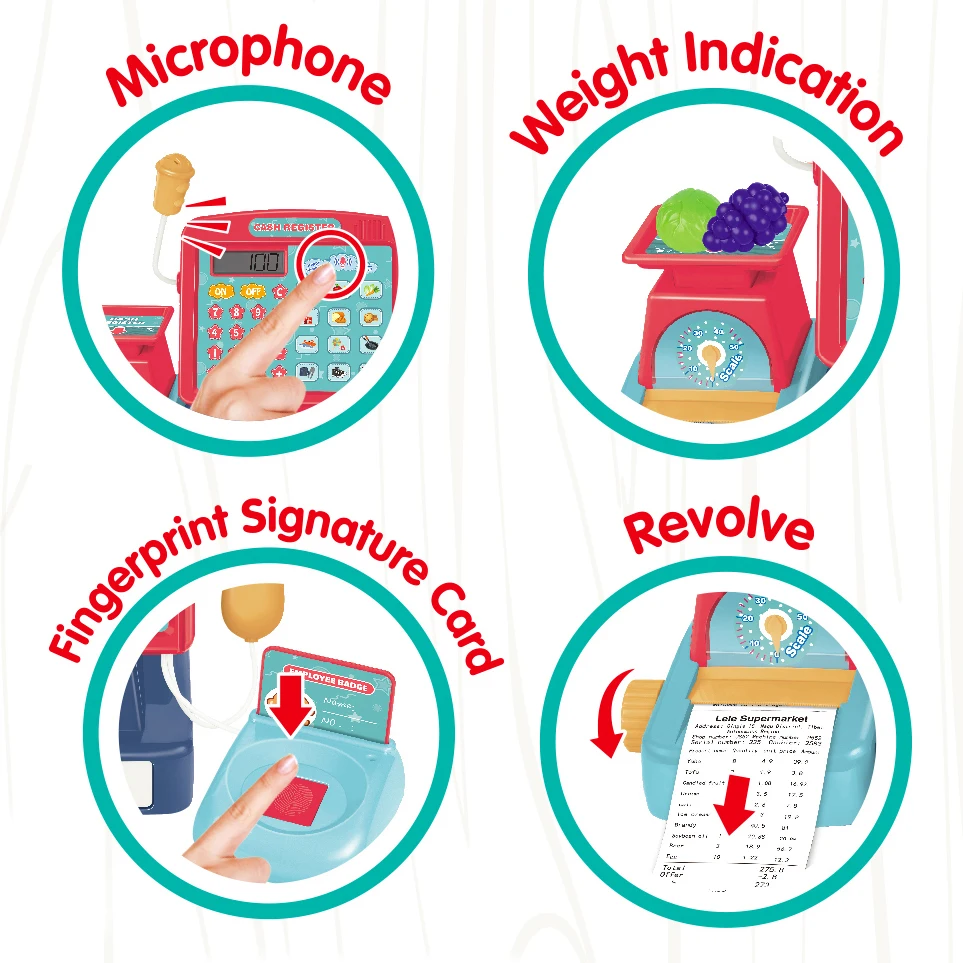 Новый продукт детский Кассир для супермаркета ролевые игрушки кухонный игровой набор
