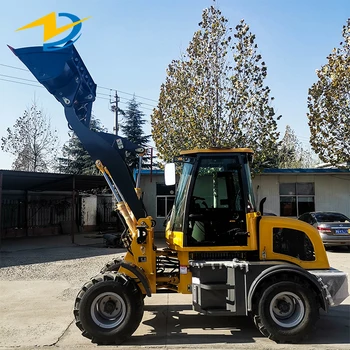 Yesbetter High Quality fork loader Wheel machine Loader ZL10 Mini 4x4 Wheel Drive EPA New Hydraulic Pump Front Loader