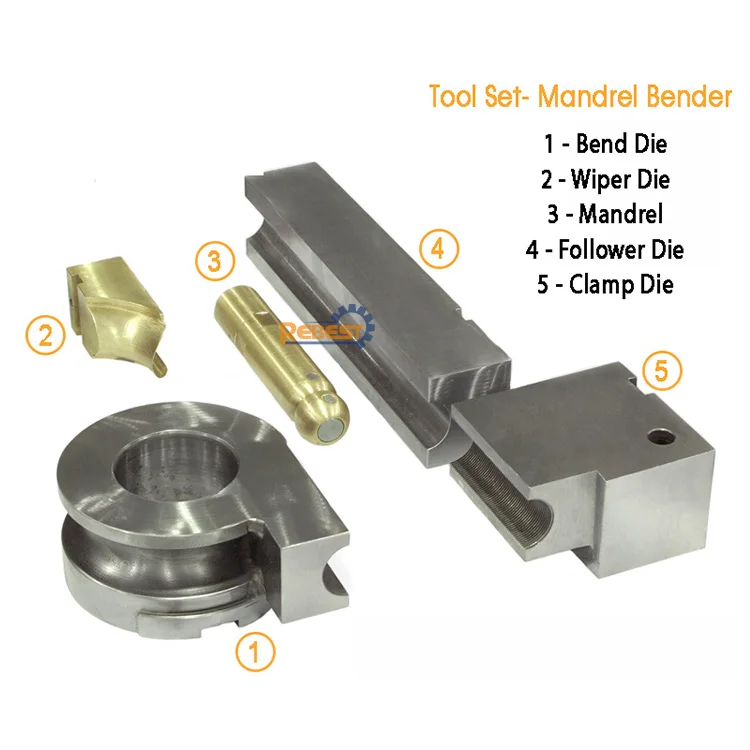 tube bending machine tools mandrel pressure