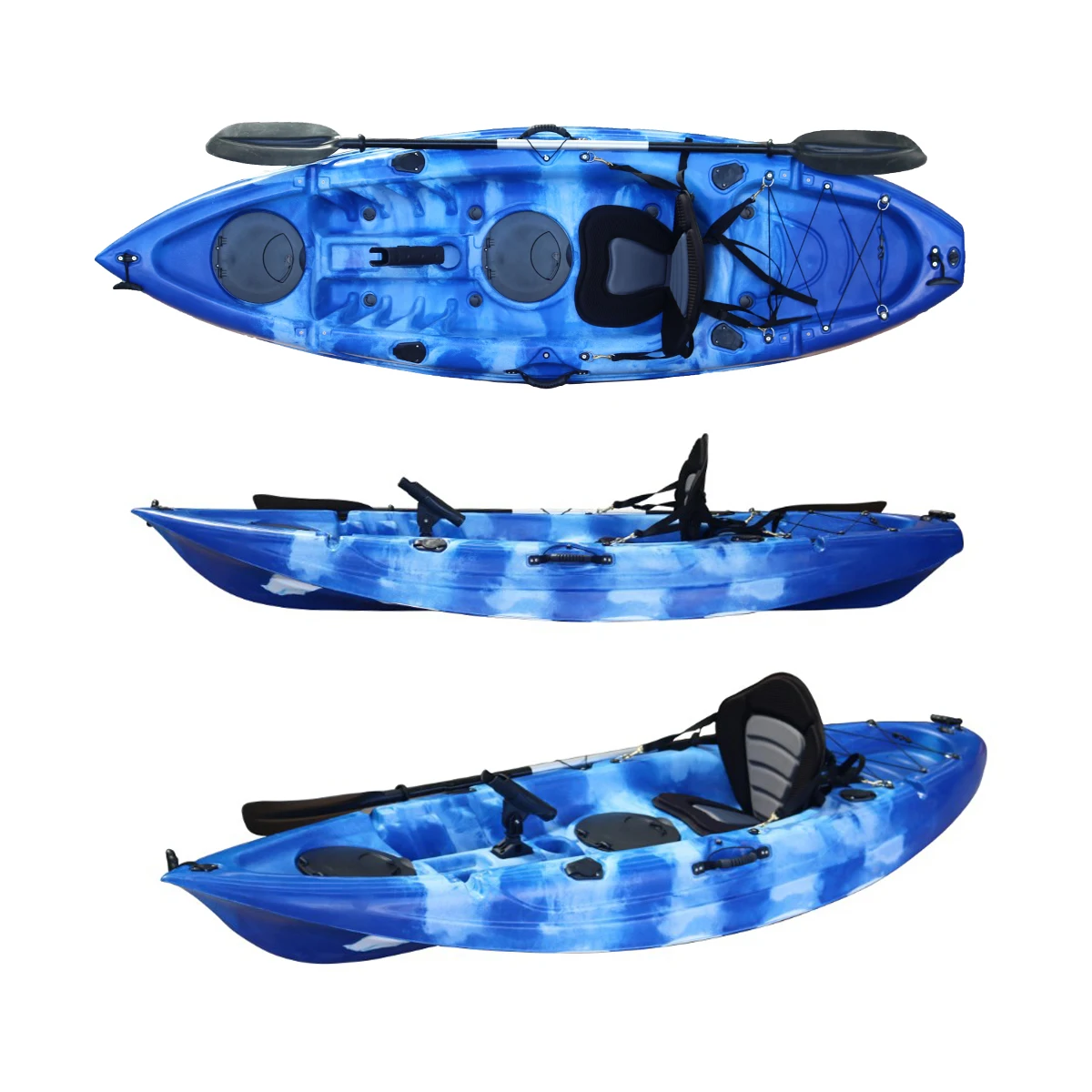 Vicking 9ft Single Person Fishing Cano Kayak Sit On Top Fishing Kayaks ...