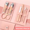 Rose gold -7 piece set