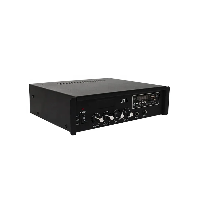 Фоновая музыка акустическая система аудио 12V 50W мини усилитель