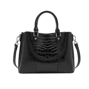 High Quality Women's Luxury Shoulder Bag Large Capacity Fashionable Women's Handbag Soft Genuine crocodile Leather Tote Bags