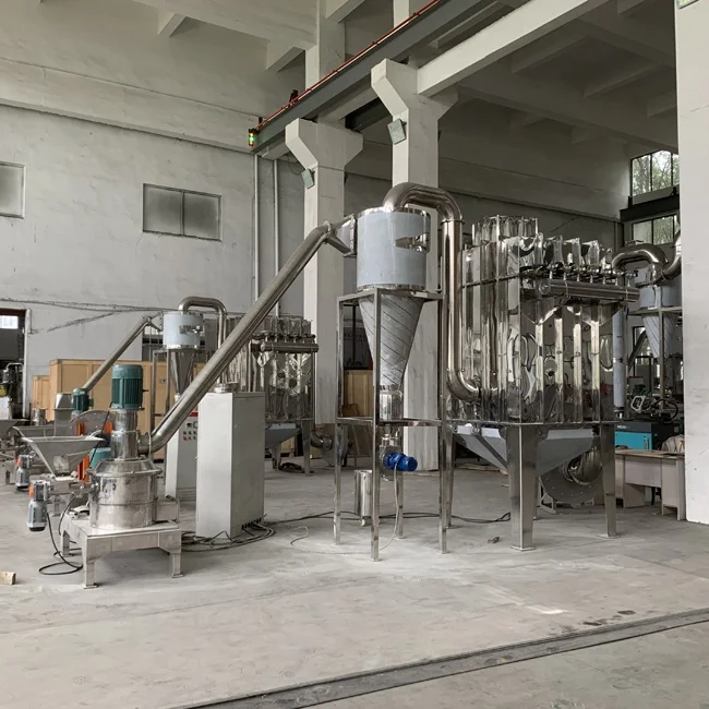 Plant Air Cooled Rolling Pulverizer Soap Pigment Manure Charcoal Grinder and Mixer Machine