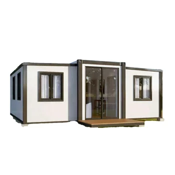 Easy to installation folding container house for dormitory prefabricated expandable mobile house