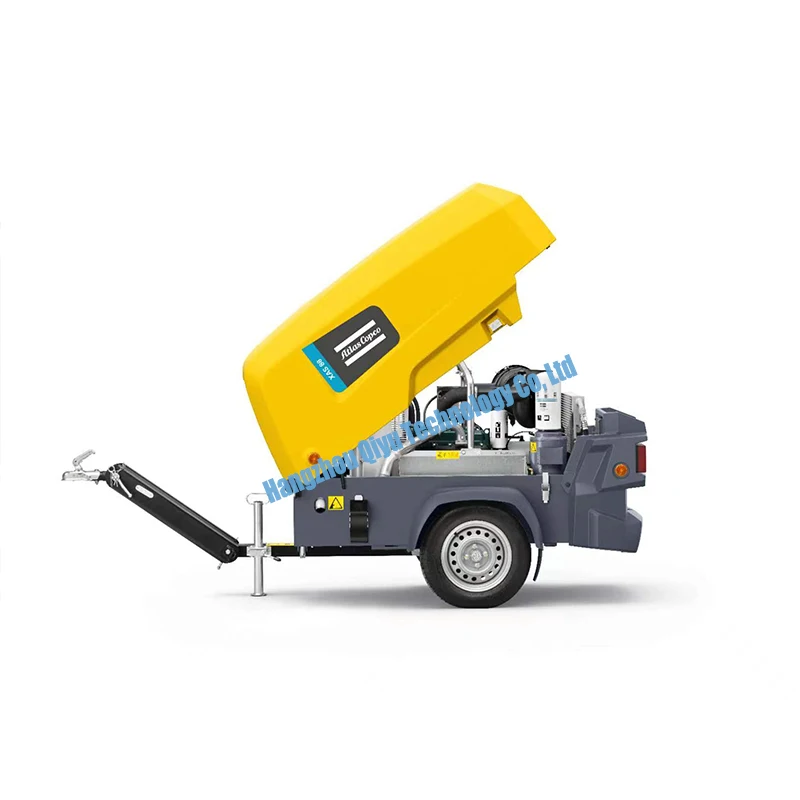 XAS88 XRHS930E Y1260 Y1200 XATS8000 портативный воздушный компрессор Atlas Copco с низким расходом топлива для воздушного компрессора