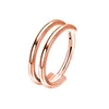 Double layer rose gold