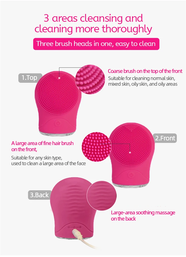 manual facial cleansing brush