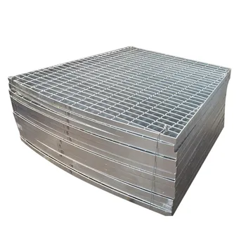 China Supplier's Galvanized Steel Grating Metal Building Materials Construction Warehouse Walkway-Steel Grid Plate Floor Steel
