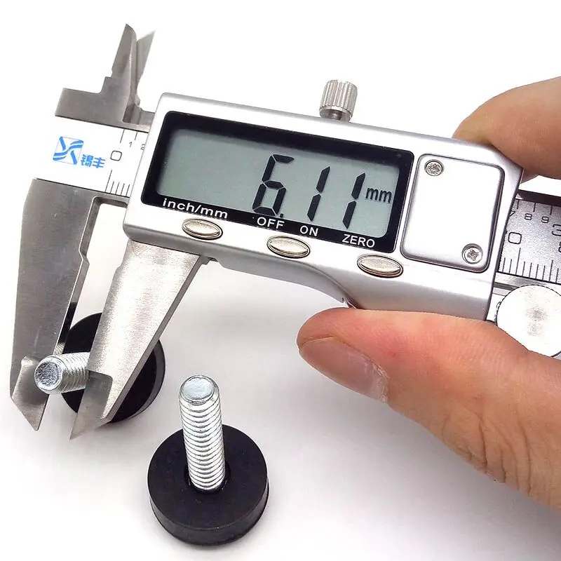 Круглые серые мебельные ножки из ПТФЭ Слайдеры для ножек стула пластиковые скользящие с