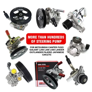 KINGSTEEL Car Spare Parts Hydraulic Power Steering Pump for MITSUBISHI PAJERO L200 L300 FUSO LANCER CANTER 4D56 6G72 4M40