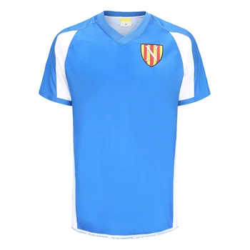 Latest Design High Quality Short Sleeve V Neck Personal Custom Football Jersey Soccer Wear