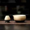 Beige bowl + stand
