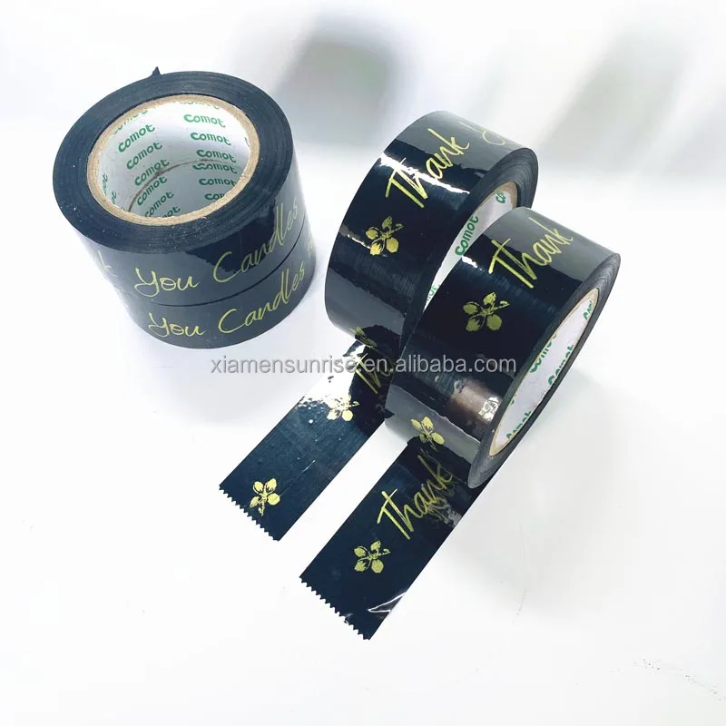 Custom Printed Packing Tape Clear Plastic Wrap Tapes With Company Logo