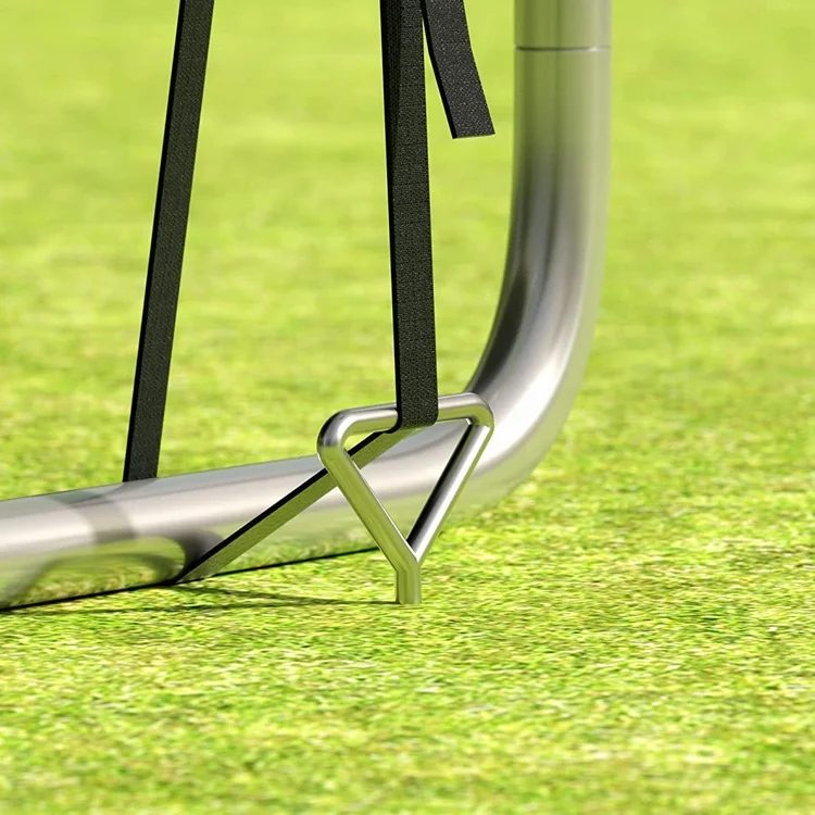 Сверхпрочная система привязки с спиральным наземным АНКЕРОМ из нержавеющей стали набор 4 анкеров для