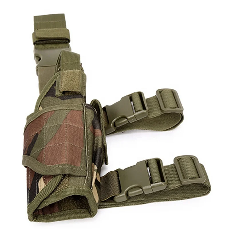 Fondina tattica per gamba a goccia per mano destra MOLLE Fondina tattica per gamba a goccia per mano destra MOLLE