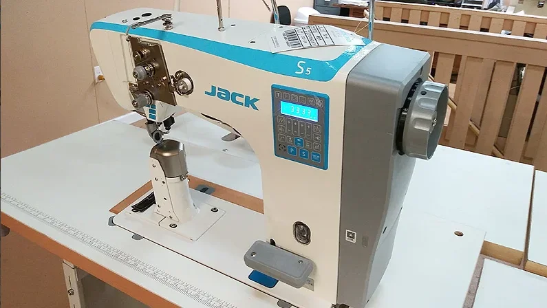 JACK S5-92 Sewing Machine - High-Speed Double Needle