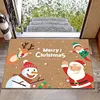 Imitation coconut palm Christmas mat-10