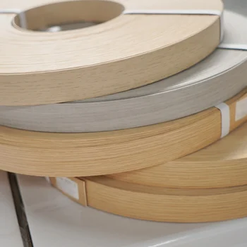 China Factory Wholesale  Customized High Quality PVC MDF Doors Self-adhesive Board Edge Banding Pvc Edge Banding