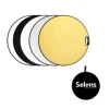 813296 - Round - Single handle - 60cm - 5 in 1 white
