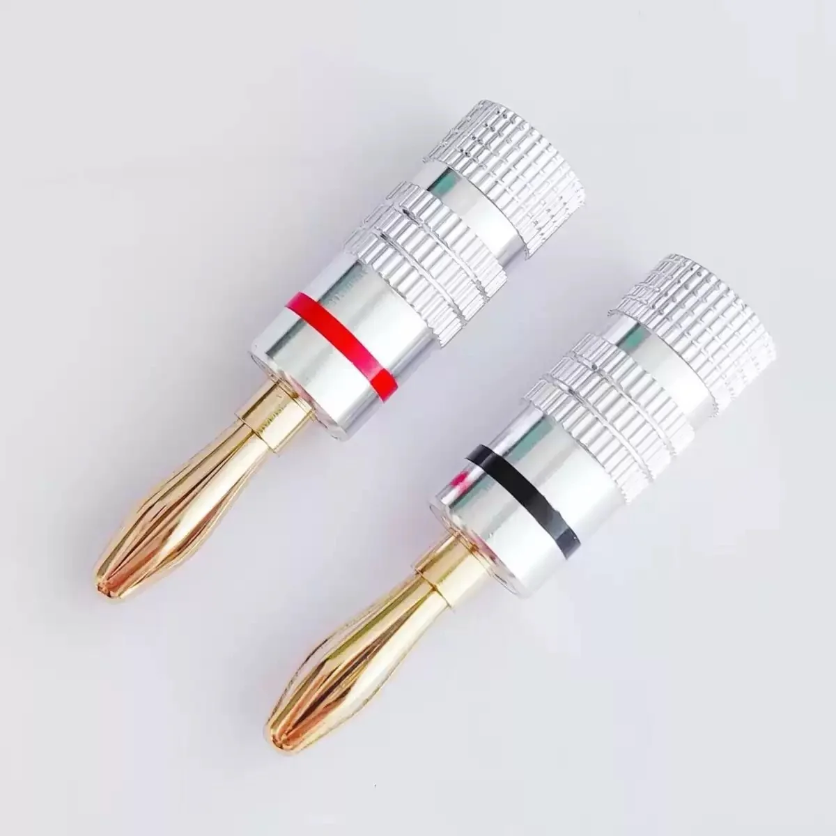 thumbnail image 2 of CORADTECH 4mm Gold Banana Plugs – 2 Pairs (4 Pcs) For RC Battery Charger / LiPo 2 of 6