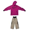 M-YK47 kaki (con vestito da neve) + set due pezzi viola E17