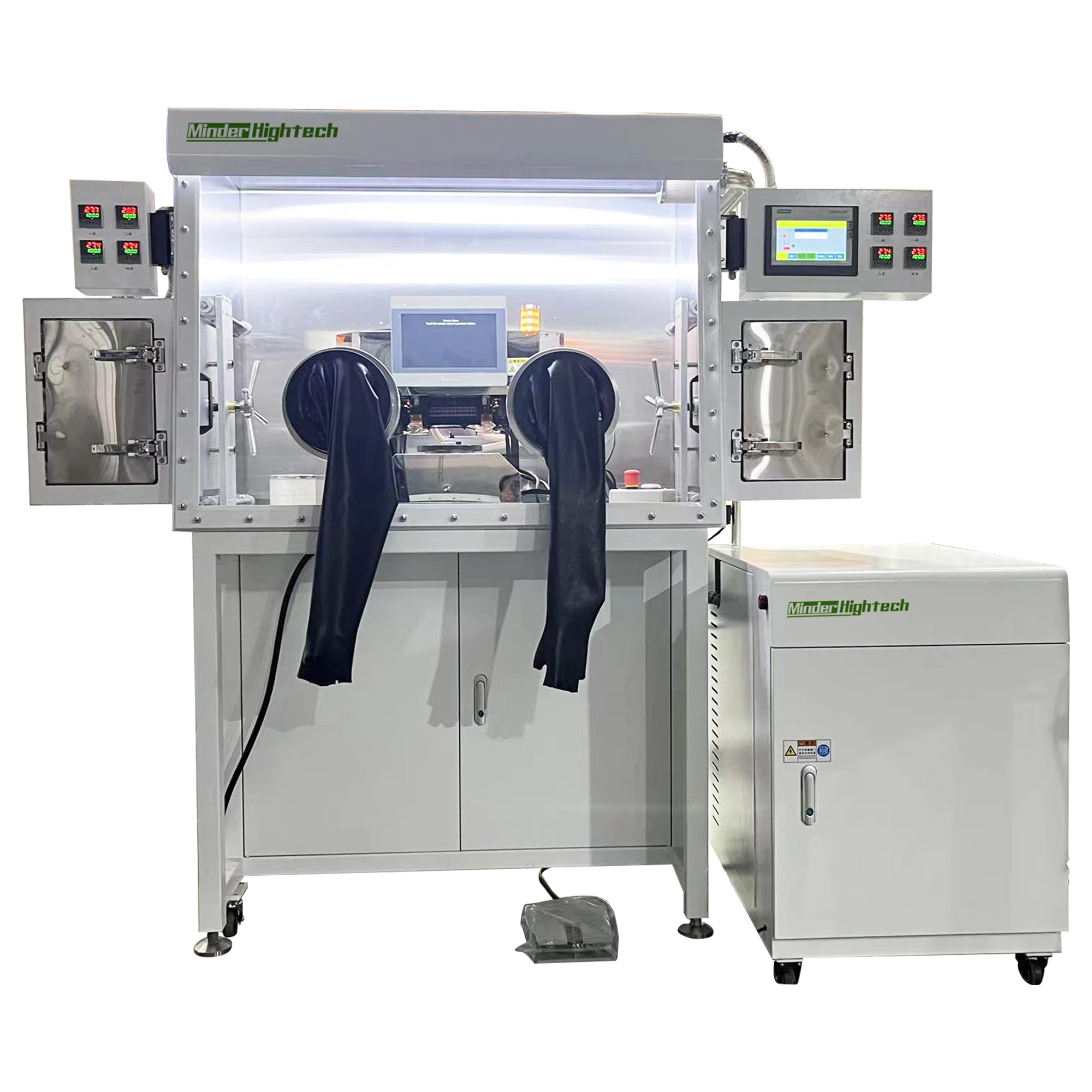 Factory Direct Sales High Quality Semi-automatic parallel sealing welder Vacuum Laboratory Box Machine MCHA-PSW100/200