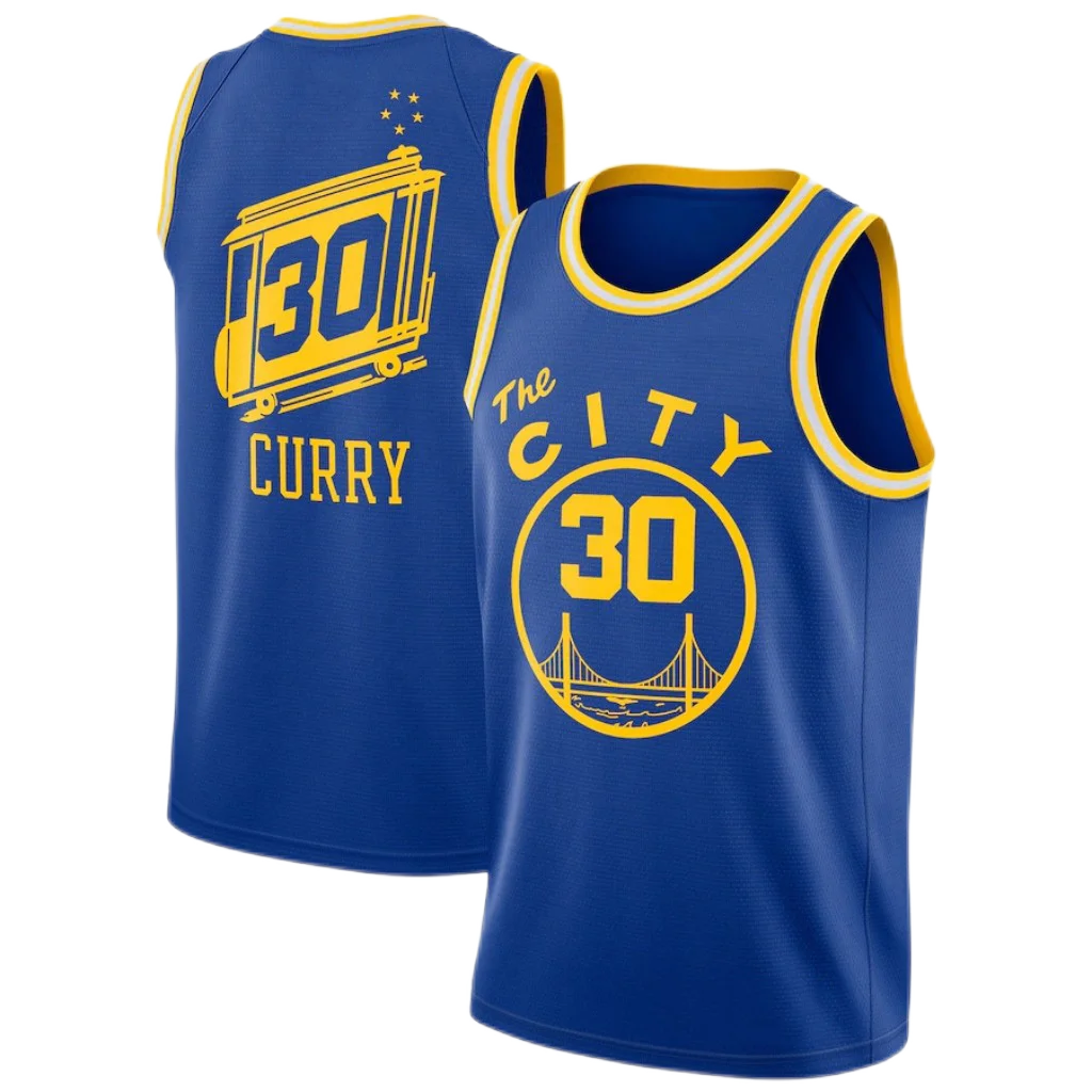 WLJ #30 Stephen Curry Basketball Jerseys Warriors 2021 Oakland