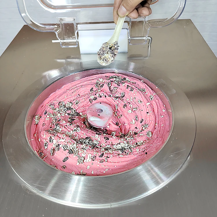 Машина для приготовления жёсткого мороженого Kolice Bowl/машина мороженого/машина Итальянского