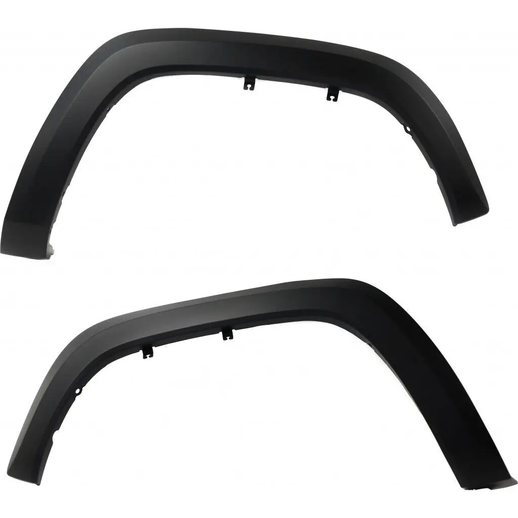 Saivis front wheel eyebrow front fender molding trim Flare for 2016 2017 2018 toyota tacoma