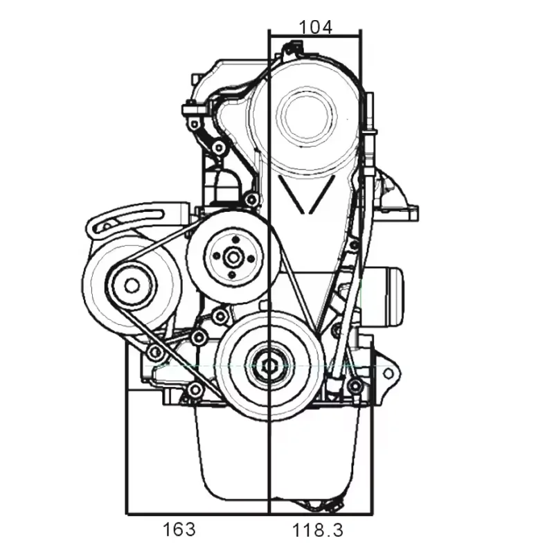 CQJB Motorcycle Engines 600 Cc Motorcycle Engine