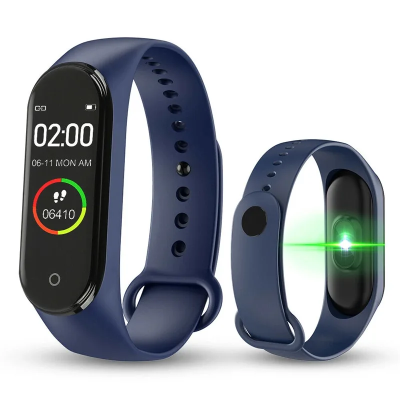 Smart Band Watch Bracelet Wristband Fitness Tracker Blood Pressure  Heartrate M4 - China Fitness Tracker and Smart Bracelet price |  Made-in-China.com