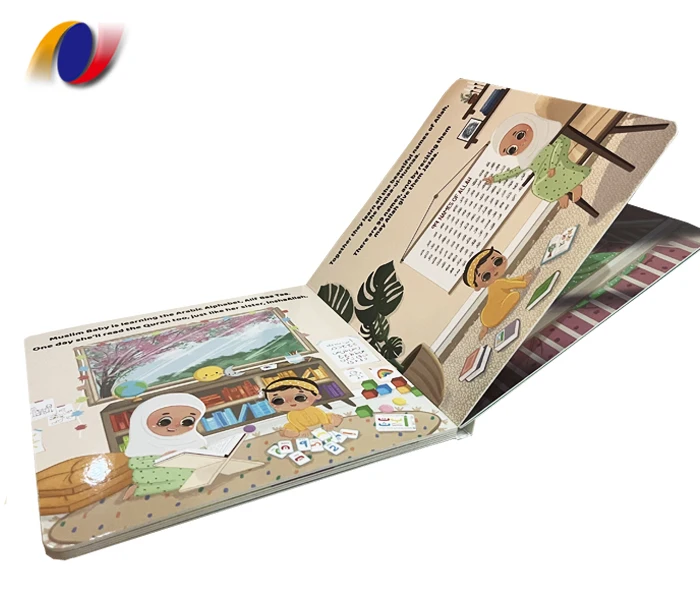 Customized Islamic Arabic Children Book Printing  Baby Books Custom Printing Design Islamic Books