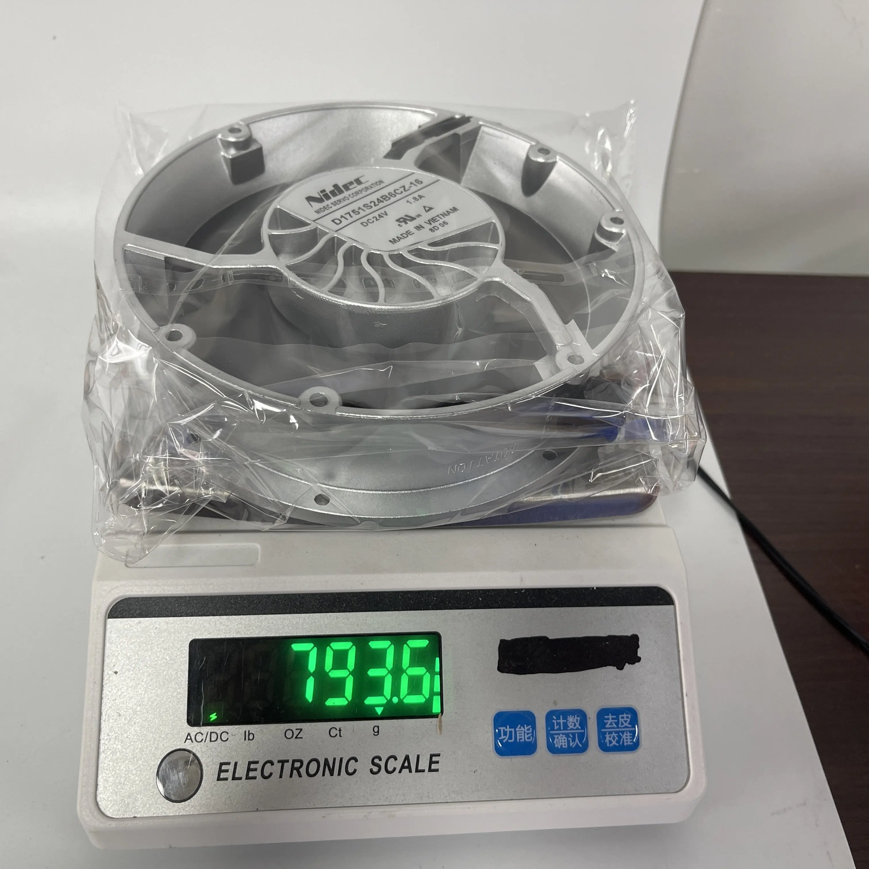 Nidec DC Cooling Fan D1751S24B6CZ-16 Nidec DC Cooling Fan D1751S24B6CZ-16