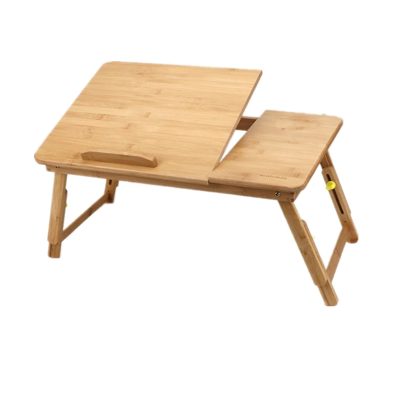 Регулируемый Многофункциональный складной стол для ноутбука, поднос из бамбука для ноутбука, стол для ноутбука