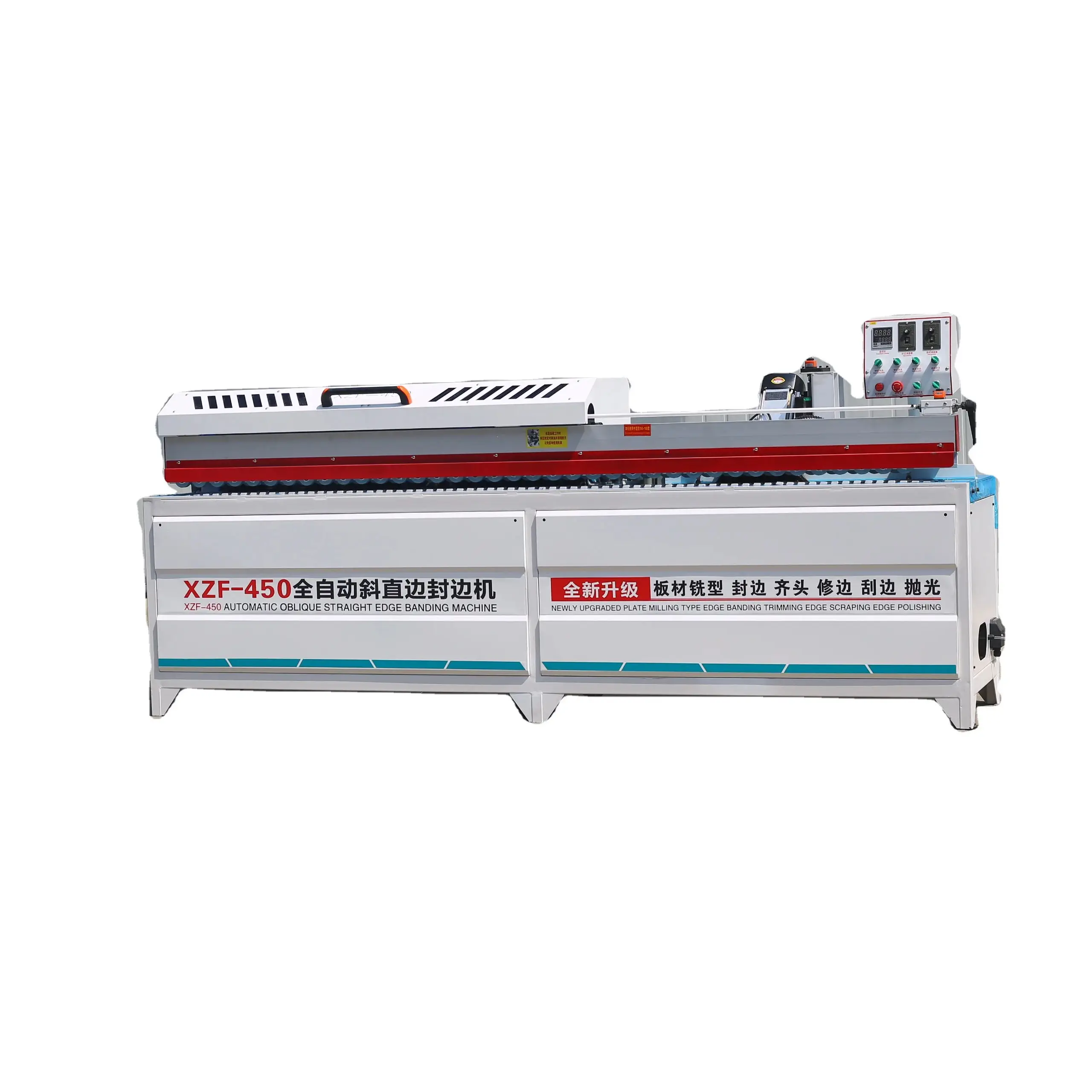 XZF-450 Automatic Bevel and Straight Edge Banding Machine| Alibaba.com