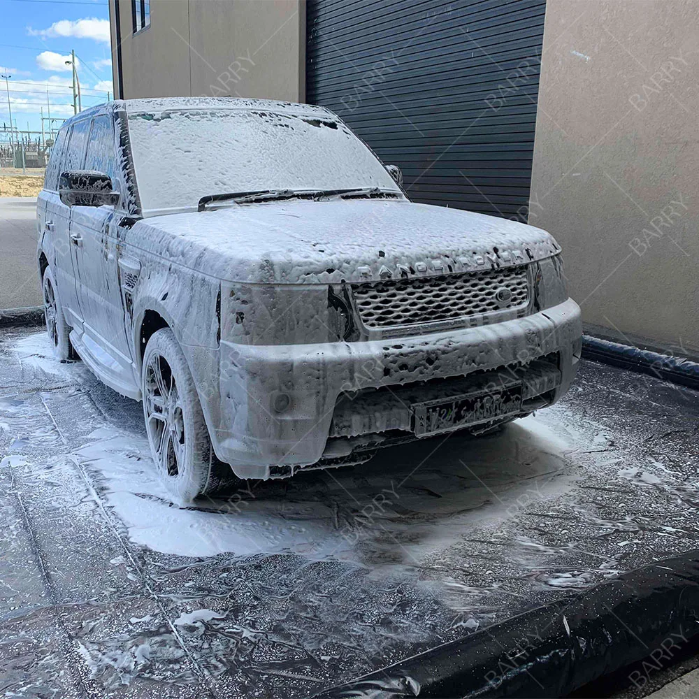Commercial Machine Customized Water Containment Mat Pvc Portable Inflatable Car Wash Mats