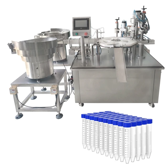 High-precision filling and capping machine production line, customized bottle automatic filling and capping machine